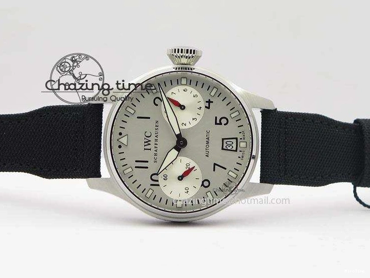 MIROTIME 0318 Big Pilot Real PR IW500432 DFB Limited Edition ZF 1:1 Best Edition On Black Nylon Strap A Fashionable 7276